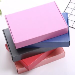 Colored Folding Gift Boxes with Separate Lids Colored Folding Gift Boxes with Lift-Off Lids