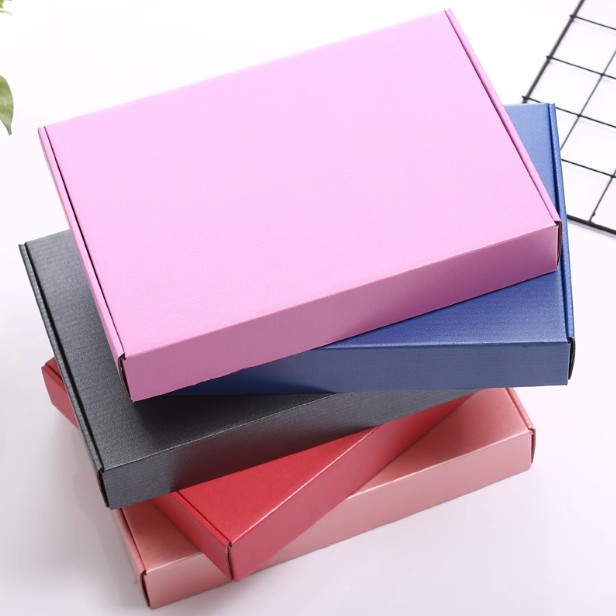 Custom Flower Packaging Colored Folding Gift Boxes with Lift-Off Lids