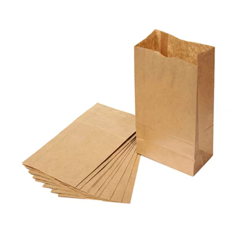 Flat-Bottom Kraft Food Bags