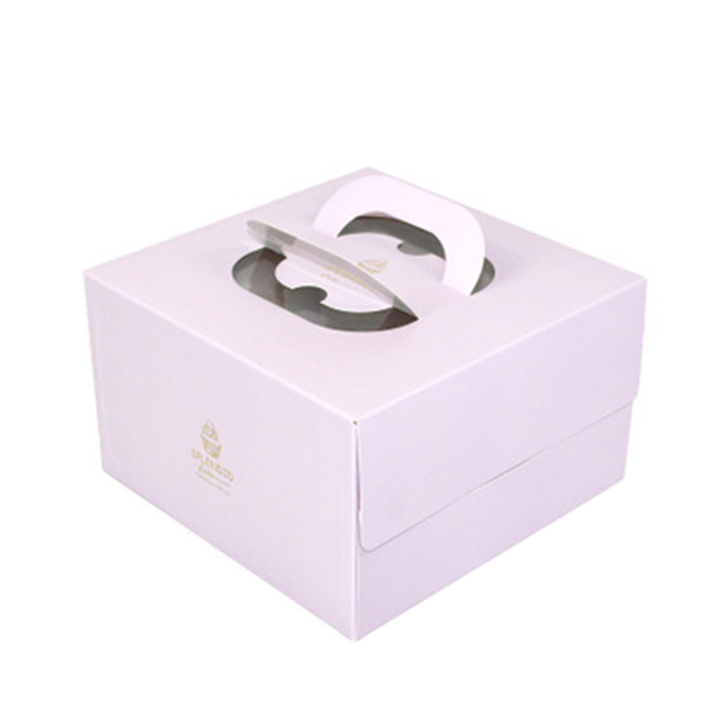 Printed Carry-Handle Cake Boxes