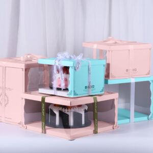6-Inch Display Cake Boxes with Color Frames
