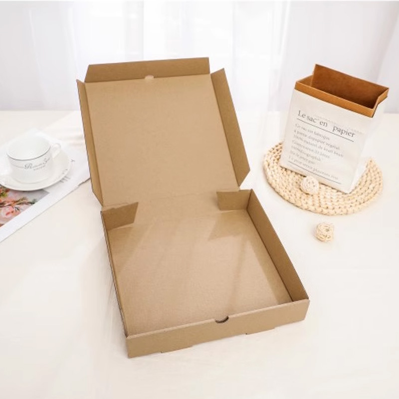 Kraft Pizza Boxes for Coordinated Takeaway Sets