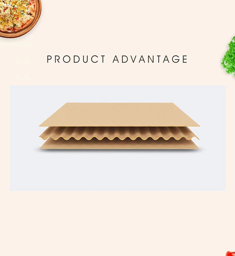 Structure and component detail for custom illustrated corrugated pizza packaging