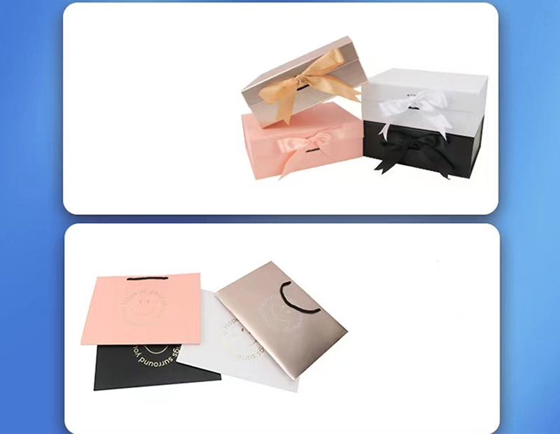 Ribbon Gift Boxes in Custom Colors