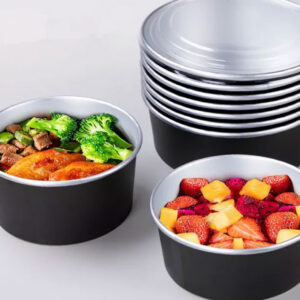 Paper Soup and Meal Bowls with Lids